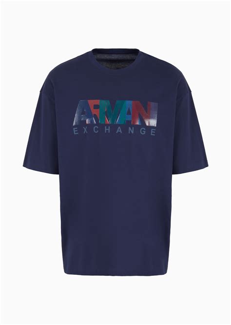 Multicolor Logo Crew Neck Relaxed Fit Tshirt