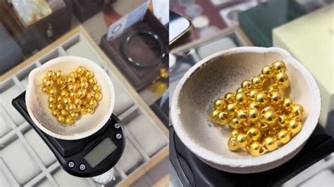 卖黄金遇鬼称79克秒变55克最新素材