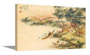 Tamatina Oriental Art Framed Canvas Gallery Wrap Framed Paintings ...