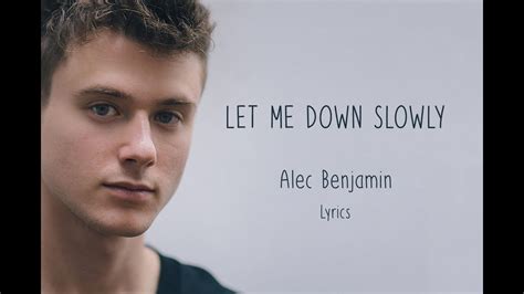 Alec Benjamin-Let Me Down Slowly Sheet Music pdf, - Free Score Download ★