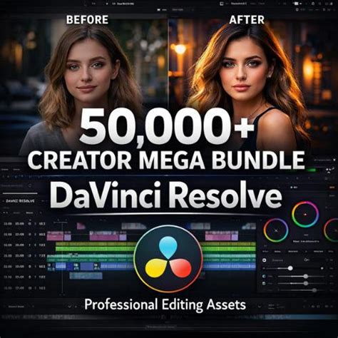 50,000+ Davinci Resolve Mega Bundle – Motion Graphics, Luts ...