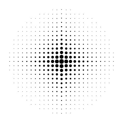 Halftone Circle Vector Illustration, Circle, Halftone, Decoration PNG ...