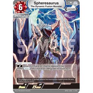 Jual Ultraman Card Game Spheresaurus, The Dynamic Fusion Monster BP01 ...