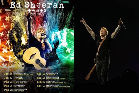 Ed Sheeran to return to India in 2025 with Mathematics Tour THE NEW ...