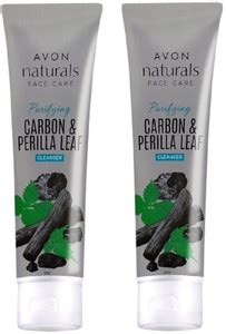 AVON Naturals Carbon And Parrilla Leave Cleanser 100g Each (Set of 2 ...
