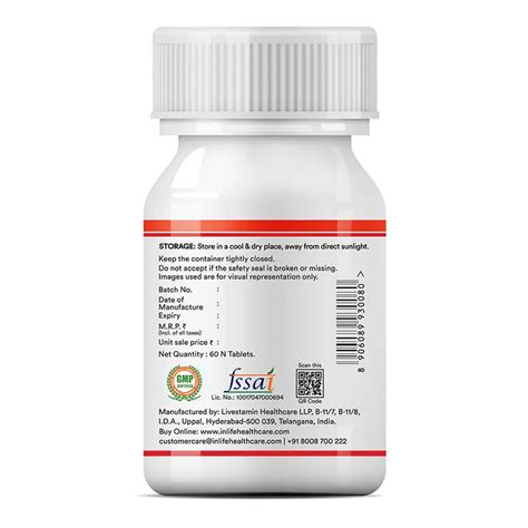 Inlife Antioxidant Supplement with Lycopene, Grape Seed & Green Tea ...