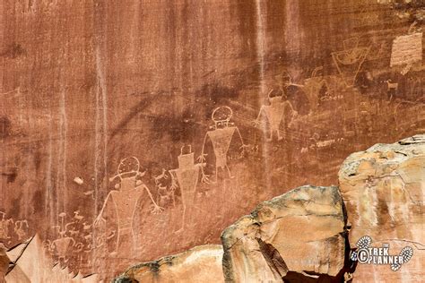 Petroglyph Panel – Capitol Reef National Park, Utah – The Trek Planner