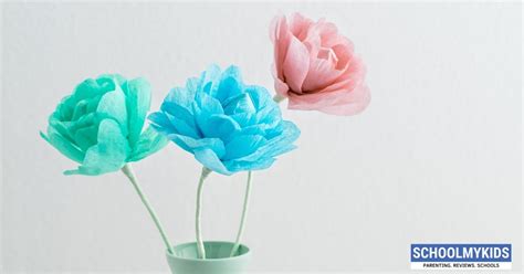 Image result for Crepe Paper Flowers Tutorial