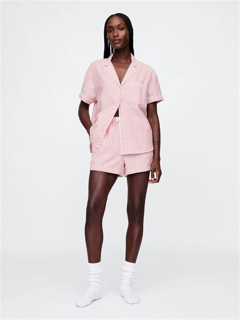 Flannel PJ Shorts Set | Gap