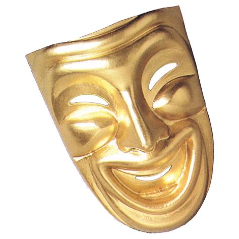 Comedy and Tragedy Masks Costume Accessory: Amazon.in: Clothing ...