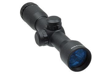 Leapers Golden Image 4X32 Mini Size Range Estimating Mil-Dot Scope SCP ...