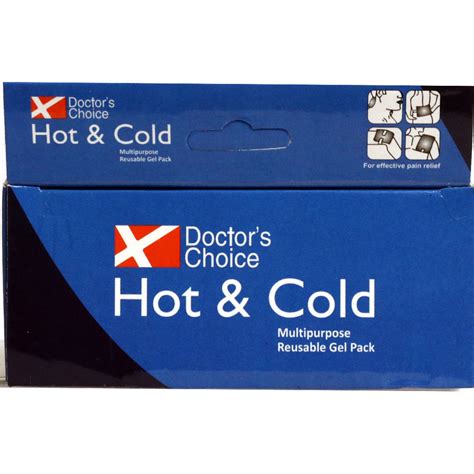 Doctor's Choice Hot N Cold Gel Pack Medium, 1 Count Price, Uses, Side ...
