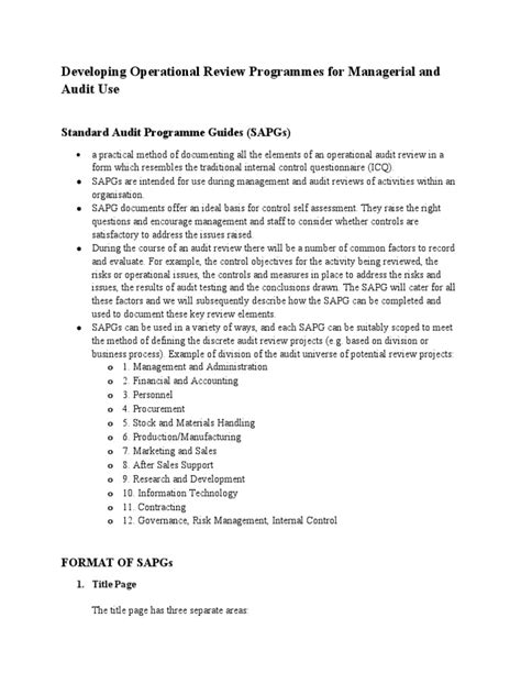 Image result for Operational Review