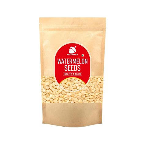 NOTTY NUTS Watermelon Seeds - High in Protein | Raw Watermelon Seeds ...