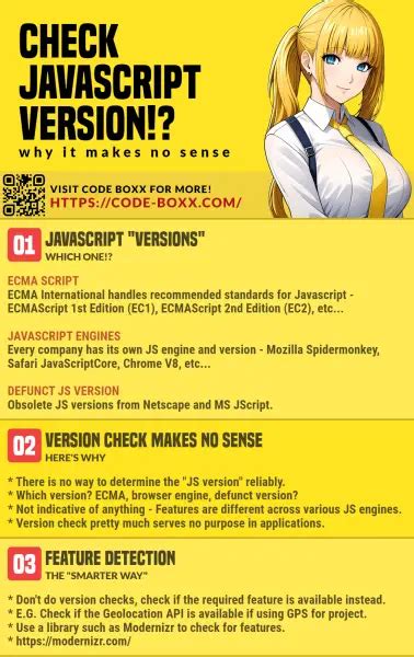 Image result for JavaScript Version Check