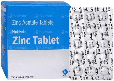 Zinc | Order Zinc Tablet Online at Truemeds