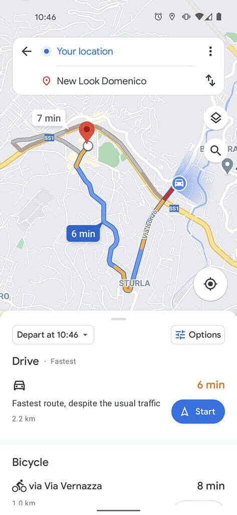 Image result for Google Maps Route Screen
