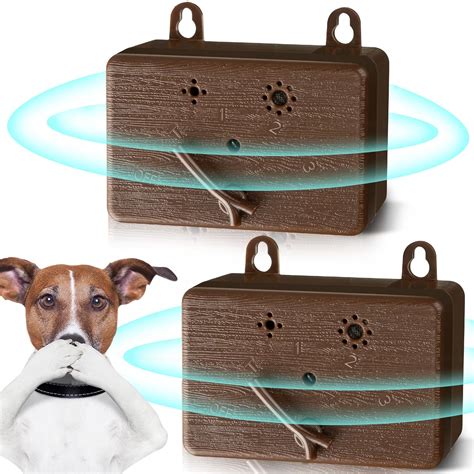 2 Pack Anti Barking Device Ultrasonic Dog Barking Deterrent Device Dog ...