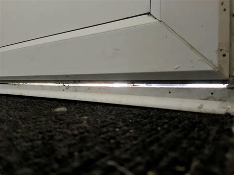 How to create seal under upvc Door : r/DIYUK