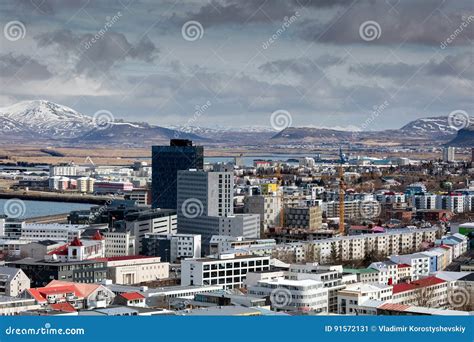 View of Reykjavik, the Capital of Iceland Editorial Photo - Image of ...