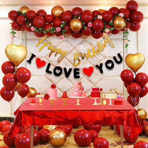 Party Propz Birthday Decoration Items - 46 Pcs,Birthday Decoration ...