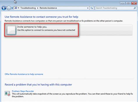 Windows 7 Remote Assistance Tutorial 的图像结果