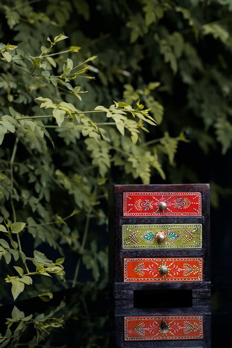 Miniature Wooden Jewellery Organizer – Thesuryacraft