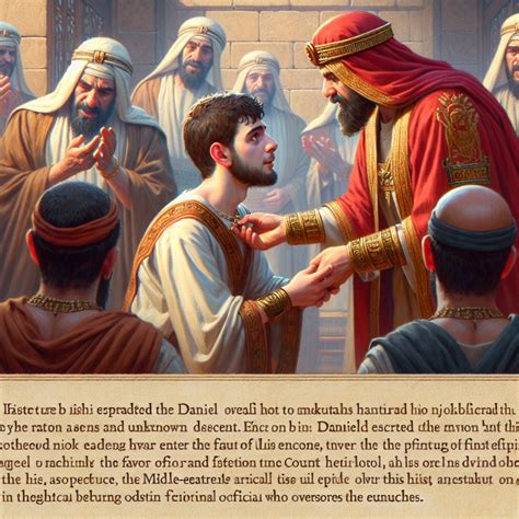 What does Daniel 1:9 mean? | Bible Art
