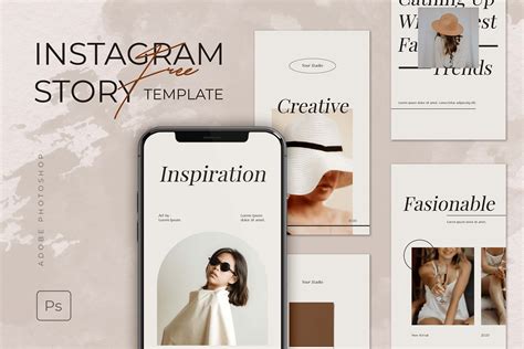 New Post Instagram Story Template