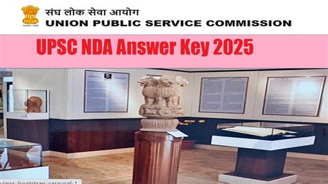 UPSC NDA 2 Answer Key 2025 Releasing Soon at upsc.gov.in, Steps to ...