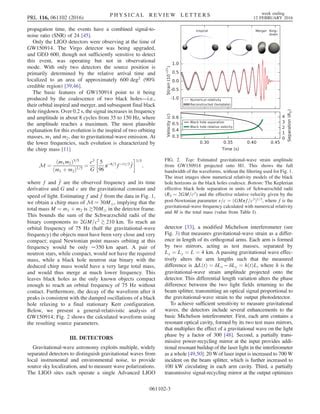 Observation of Gravitational Waves from a Binary Black Hole Merger - ADS