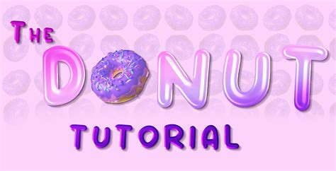 Donut Tutorial 的图像结果