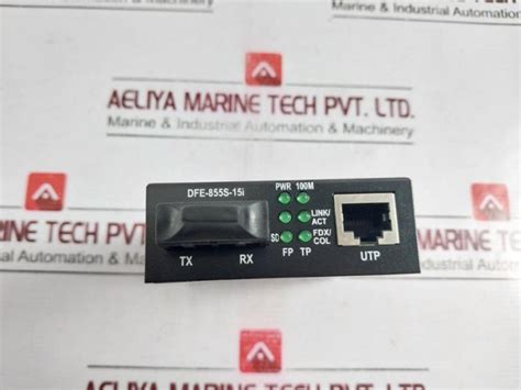 D-link Dfe-855S-15I Fiber Media Converter W/ Travel Charger S050100-in ...