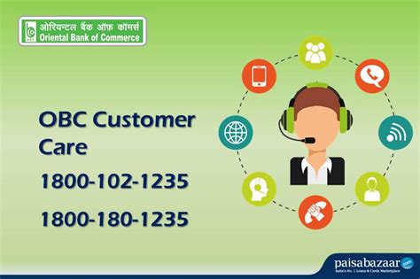Oriental Bank of Commerce Customer Care, 24x7 Toll Free Number