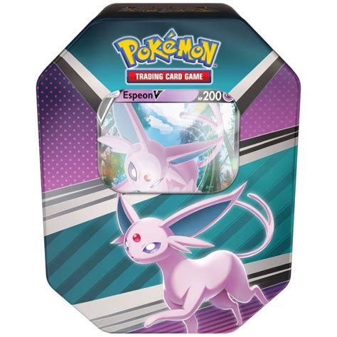 Pokemon TCG Eevee Evolutions Tin - Sylveon V,Umbreon V & Espeon V
