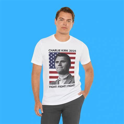Charlie Kirk 2025 Fight Shirt - RIP Charlie Kirk Tee - FunnyT