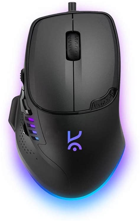Kreo Hawk Wired Gaming Mouse, Pixart Sensor, RGB Mouse, Adjustable DPI ...