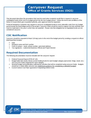 This document describes the procedures that must be used when ...