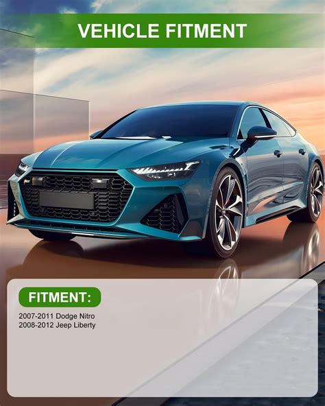 For 2007-11 Dodge Nitro/08-12 Jeep Liberty Heater A/C Blower Motor w/Fan 75770 | eBay