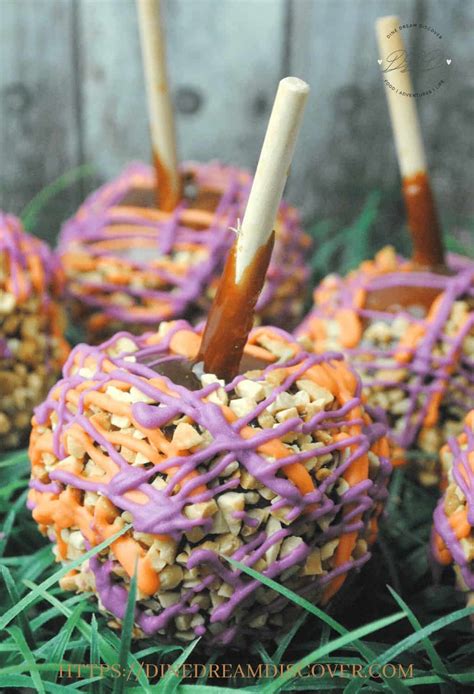 Halloween Caramel Apple