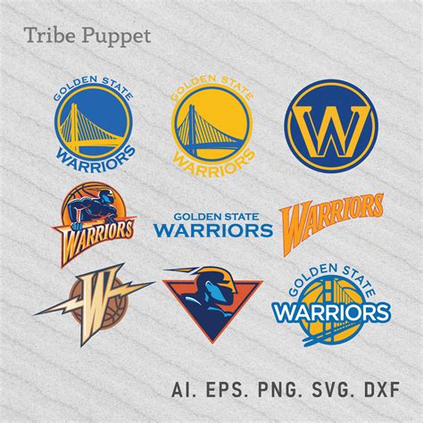 Golden State Warriors Logo SVG Set - MasterBundles