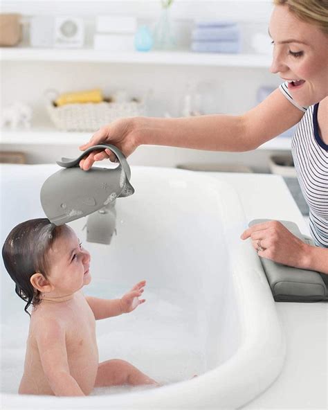 Buy Skip Hop Moby Bathtime Essentials Grey - Bath Accessory For Ages 0 ...