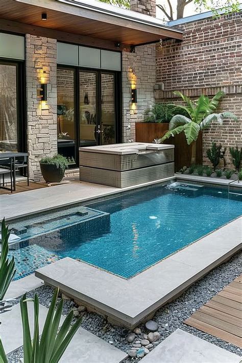 Image result for Small Backyard Pool Installation