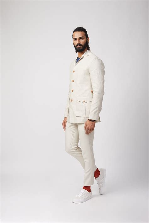 Kenzin Linen Shacket (white)– Gatsby Collection