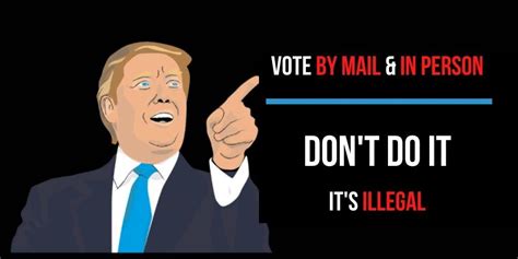 Voting twice is illegal - even if your president tells you to, NC ...