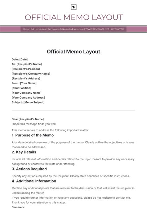 Image result for Basic Memo Format