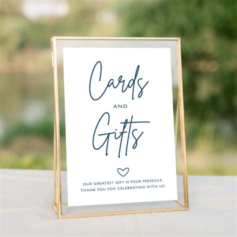 5x7 Cards & Gifts Wedding Sign | Printable Wedding Signs | Modern Gift ...