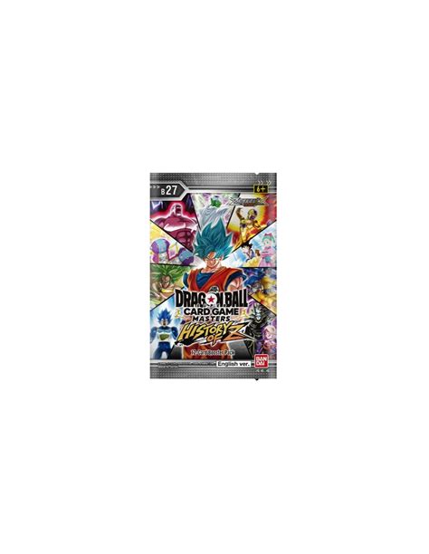 Masters Zenkai Series History of Z Ex 10 BT27: Booster Pack (12 cards)