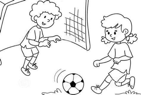 踢球简笔画 的图像结果