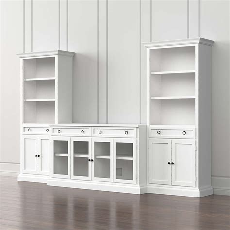 White Entertainment Centers | Crate & Barrel